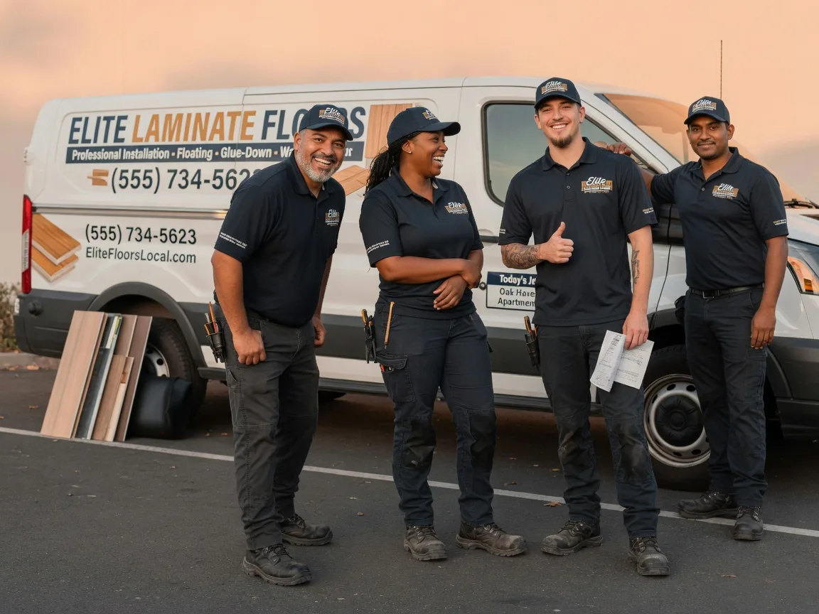 Laminate flooring installation company in Rossford, OH